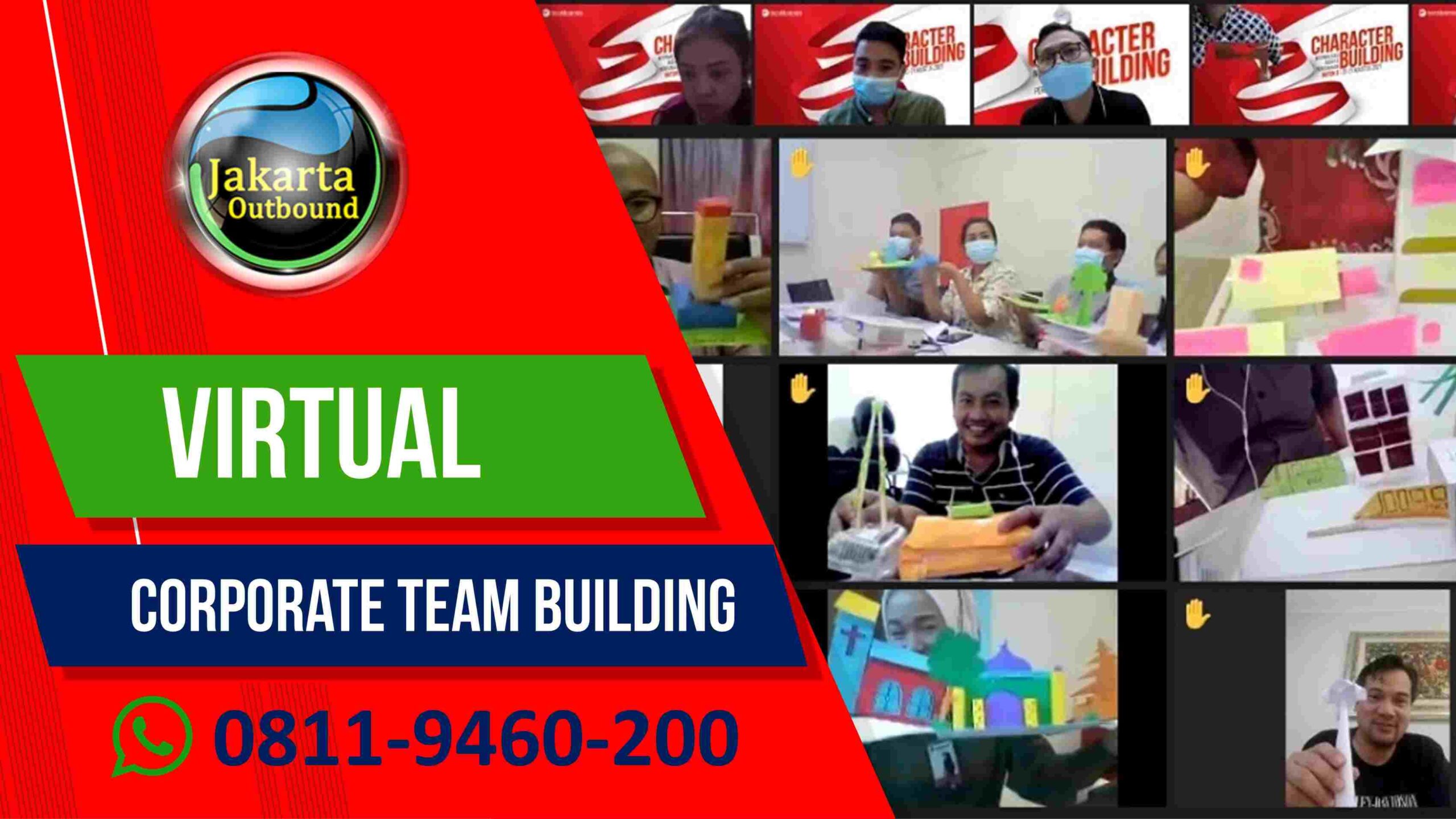 virtual team building indonesia
